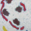 de gele ziel van de verdronken zeeman of hulde aan p. mondriaan zijn universele harmonie of compositie 1981 50 x 40 cm r.klomp-001